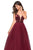 La Femme 27485SC - Plunging V-Neck Prom Dress Prom Dresses 6 / Navy