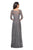 La Femme 27857SC - Allover Lace A-Line Formal Dress Mother of the Bride Dresses 18 / Platinum