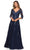 La Femme 28000SC - Embroidered A-Line Formal Gown Mother of the Bride Dresses