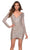 La Femme 29427 - Sequined Long Sleeve Cocktail Dress Special Occasion Dress