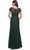 La Femme 29792SC - Embroidered Bateau Evening Dress Evening Dresses 4 / Dusty Purple