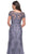 La Femme 29792SC - Embroidered Bateau Evening Dress Evening Dresses 4 / Dusty Purple