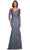 La Femme 30130SC - Illusion Sleeve Lace Evening Dress Evening Dresses 20 / Dusty Lilac