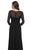 La Femme 30230SC - Illusion Bateau Jersey Evening Dress Evening Dresses 12 / Black