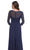 La Femme 30230SC - Illusion Bateau Jersey Evening Dress Evening Dresses 12 / Black