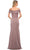 La Femme 30397SC - Twisted Off Shoulder Formal Dress Mother of the Bride Dresses