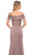 La Femme 30397SC - Twisted Off Shoulder Formal Dress Mother of the Bride Dresses