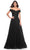 La Femme 30498SC - Off-Shoulder Weaved Bodice Prom Dress Prom Dresses