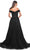 La Femme 30498SC - Off-Shoulder Weaved Bodice Prom Dress Prom Dresses