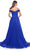 La Femme 30498SC - Off-Shoulder Weaved Bodice Prom Dress Prom Dresses