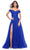 La Femme 30498SC - Off-Shoulder Weaved Bodice Prom Dress Prom Dresses