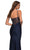 La Femme 30589SC - Sheer Back Beaded Prom Gown Prom Dresses 6 / Dark Berry