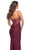 La Femme 30589SC - Sheer Back Beaded Prom Gown Prom Dresses 6 / Dark Berry