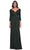 La Femme 30845 - Ruched Long Sleeve Evening Dress Evening Dresses