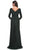 La Femme 30845 - Ruched Long Sleeve Evening Dress Evening Dresses