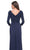 La Femme 30845 - Ruched Long Sleeve Evening Dress Evening Dresses