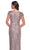 La Femme 30865SC - Cap Sleeve Sequin Formal Dress Mother of the Bride Dresses 8 / Rose Gold