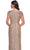 La Femme 30865SC - Cap Sleeve Sequin Formal Dress Mother of the Bride Dresses 8 / Rose Gold