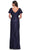 La Femme 30885 - Dolman Sleeve Sequin Evening Dress Mother of the Bride Dresses