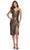 La Femme 30937SC - Plunging Back Metallic Dress Evening Dresses