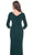 La Femme 31020 - Wrap Evening Dress with Chic Style Evening Dresses 10 / Navy