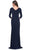 La Femme 31020 - Wrap Style Evening Dress Evening Dresses