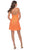 La Femme 31077 - Straight Neckline A-Line Cocktail Dress Cocktail Dresses