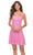 La Femme 31077 - Straight Neckline A-Line Cocktail Dress Cocktail Dresses