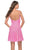 La Femme 31077 - Straight Neckline A-Line Cocktail Dress Cocktail Dresses