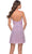 La Femme 31077 - Straight Neckline A-Line Cocktail Dress Cocktail Dresses