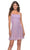 La Femme 31077 - Straight Neckline A-Line Cocktail Dress Cocktail Dresses