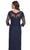 La Femme 31093 - Lace Detail Evening Dress Evening Dresses