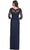 La Femme 31093 - Lace Detail Evening Dress Evening Dresses