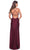 La Femme 31123SC - V-Neck Rhinestone Prom Dress Prom Dresses 4 / Emerald