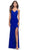 La Femme 31123SC - V-Neck Rhinestone Prom Dress Prom Dresses 4 / Emerald