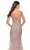 La Femme 31126SC - V-Neck Embroidered Prom Dress Prom Dresses 6 / Dusty Mauve