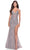 La Femme 31126SC - V-Neck Embroidered Prom Dress Prom Dresses 6 / Dusty Mauve