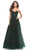 La Femme 31205SC - Sheer Strapless Prom Dress Evening Dresses 10 / Black