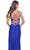 La Femme 31326SC - Long Prom Dress with Fringed Slit Prom Dresses