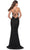 La Femme 31359 - Lace V-Neck Prom Dress Evening Dresses