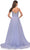 La Femme 31433SC - Stone Accent A-Line Prom Dress Prom Dresses 10 / Light Periwinkle