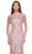 La Femme 31672SC - Short Sleeve Embellished Formal Dress Mother of the Bride Dresses 8 / Mauve