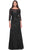 La Femme 31690SC - Embellished Quarter Sleeve Formal Dress Evening Dresses 12 / Emerald