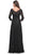 La Femme 31690SC - Embellished Quarter Sleeve Formal Dress Evening Dresses 12 / Emerald