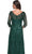 La Femme 31690SC - Embellished Quarter Sleeve Formal Dress Evening Dresses 12 / Emerald