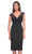 La Femme 31839 - Leaf Knee-Length Formal Dress Holiday Dresses