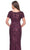 La Femme 31852SC - Patterned Sequin Scoop Formal Dress Mother of the Bride Dresses