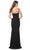 La Femme 31899 - Strapless Net Prom Dress Prom Dresses