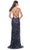 La Femme 31916 - Lace-Up Back Sleeveless Prom Dress Prom Dresses