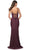 La Femme 31919 - Straight-Across Jersey Prom Dress Evening Dresses